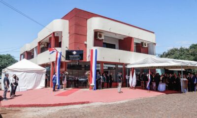 Sede de la Fiscalía Zonal de Katuete, en Canindeyú. Foto: Gentileza.