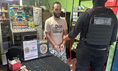 El inquilinato también era utilizado como boca de fumo por los consumidores que acudían al lugar. Foto: Gentileza.