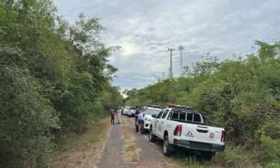 Intervención tras el hallazgo del cadáver. Foto: Ministerio Público.