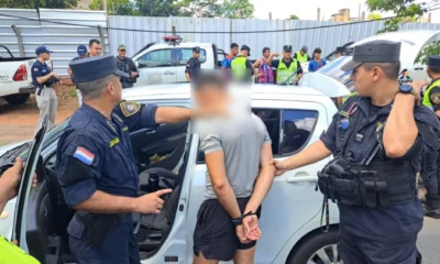 Detenidos en los controles previos. Foto: Gentileza.