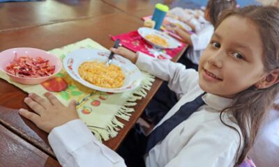 Alimentación escolar. Foto: IP Paraguay.