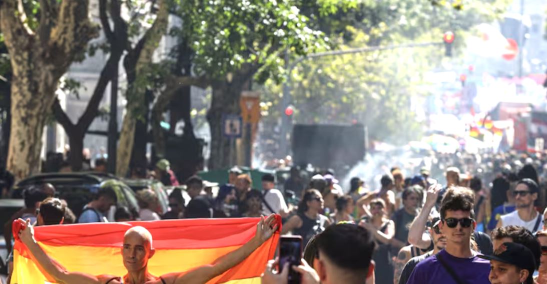 Marcha en Buenos Aires. Foto: El País.