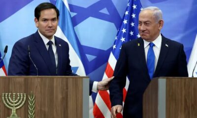 Rubio se reunió con el primer ministro israelí Benjamin Netanyahu en Jerusalén al comienzo de una gira regional (16.02.2025). Foto: DW.