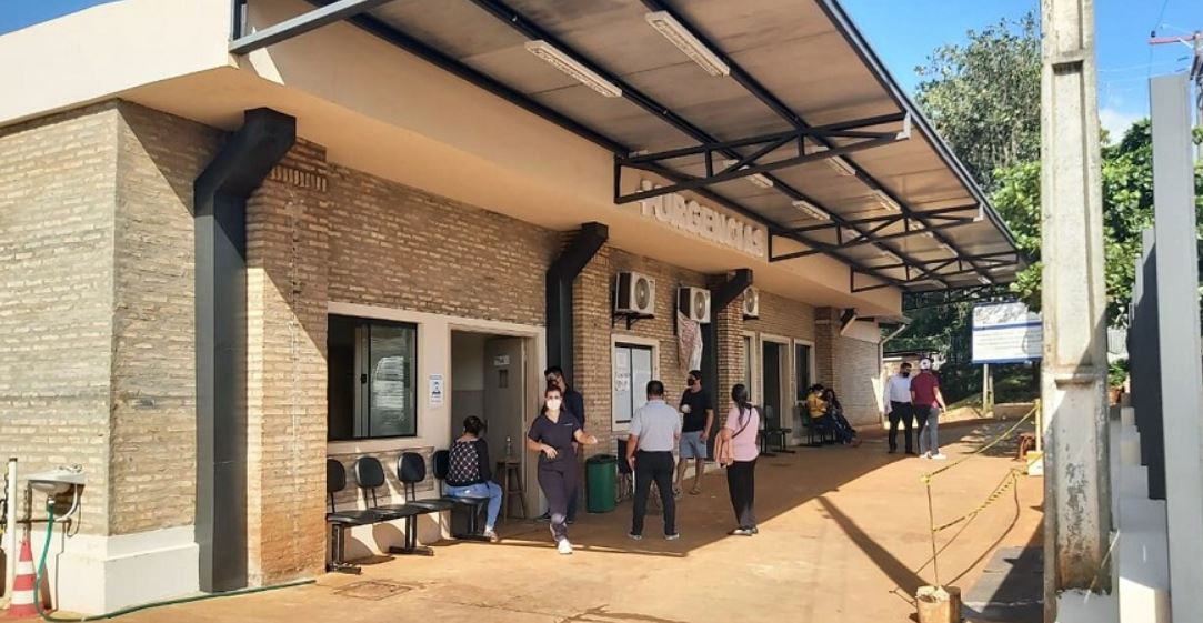 Hospital Distrital de Presidente Franco. Foto: Gentileza.