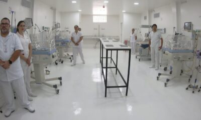 Terapia neonatal en Hospital de Villarrica. Foto: Gentileza.