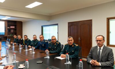 Comitiva de las Fuerzas Militares de Colombia se encuentra en el país. Foto: Gentileza.