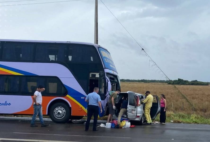 Accidente fatal en Ñeembucú. Foto: Captura.