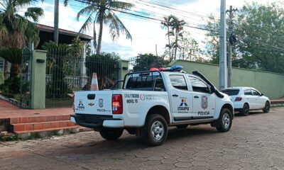 Agentes de la Policía Nacional tomaron intervención. Foto: Gentileza.