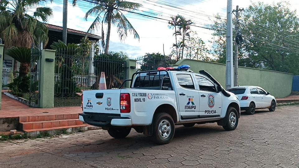 Agentes de la Policía Nacional tomaron intervención. Foto: Gentileza.