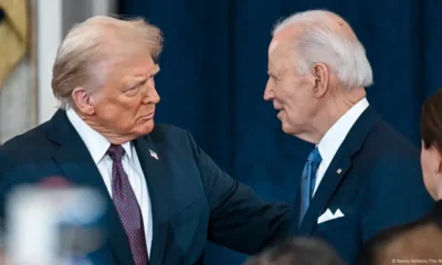 Donald Trump y Joe Biden. Foto: DW