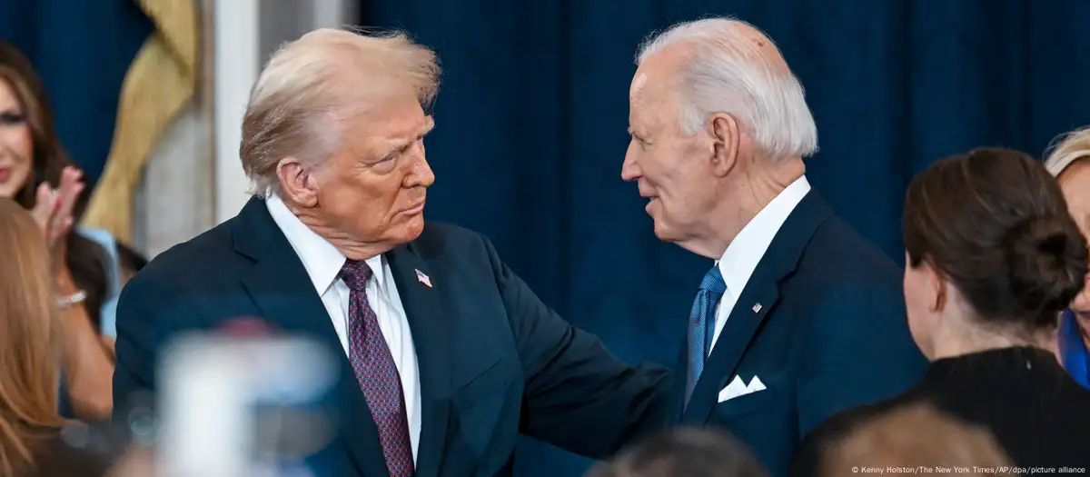 Donald Trump y Joe Biden. Foto: DW