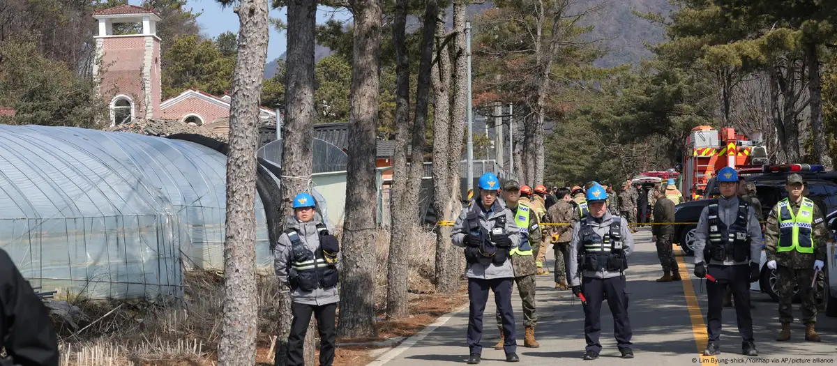 Soldados del ejército y policías de Corea del Sur. Foto: DW