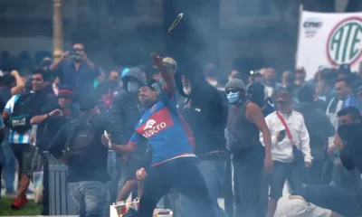 Protestas en Argentina. Foto:DW.