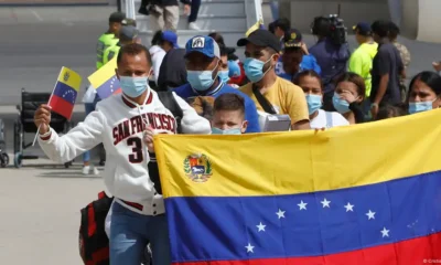 Venezuelanos deportados de Estados Unidos. Foto: DW