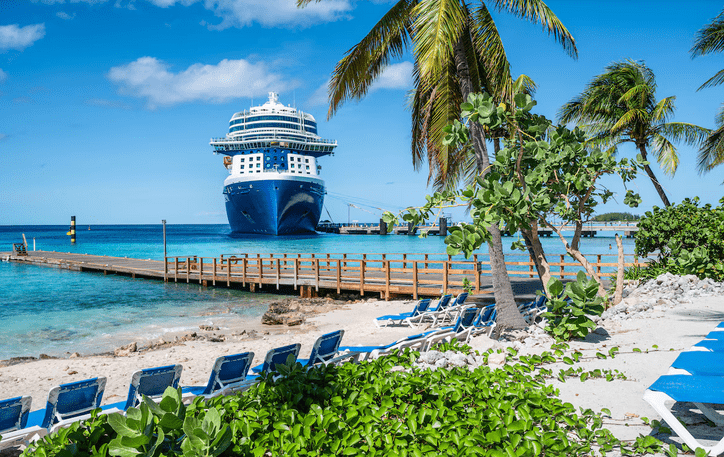 Las Isla más turística de Turcas y Caicos en Estados Unidos. Foto: Infobae.