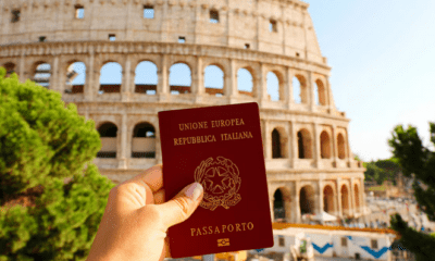 Pasaporte italiano. Foto: Infobae.