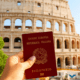 Pasaporte italiano. Foto: Infobae.