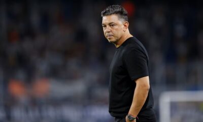 Marcelo Gallardo, abatido tras la derrota de River ante Talleres. (Foto: EFE)/TN de Argentina.