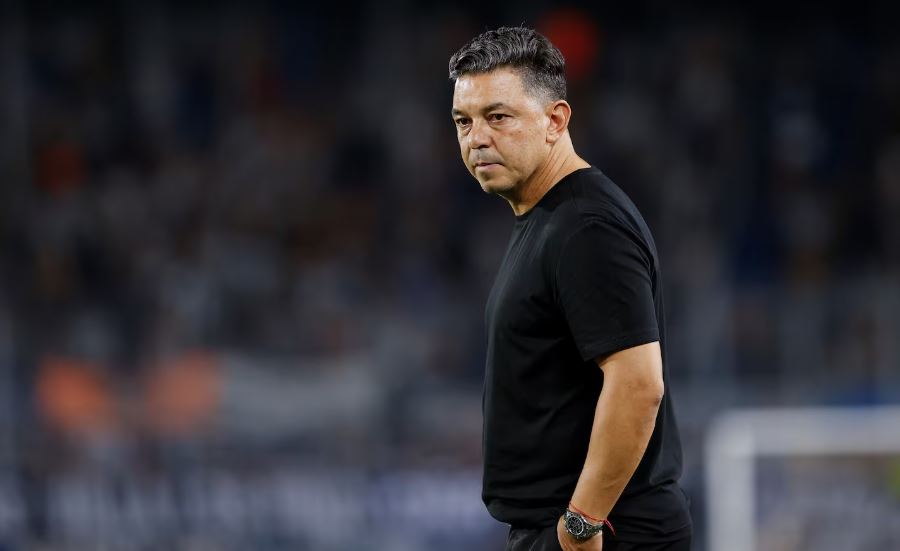 Marcelo Gallardo, abatido tras la derrota de River ante Talleres. (Foto: EFE)/TN de Argentina.