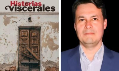 Portada del libro "Historias viscerales" de Oscar Bogado Rolón