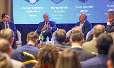 Ciclo de Diálogo con Especialistas, organizado por la Cámara de Comercio Paraguay-Brasil. Foto: Gentileza.