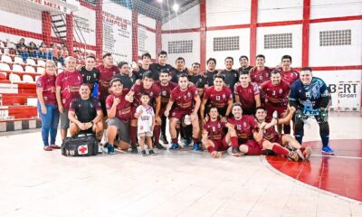 Selección de Ñemby. Foto: gentileza de la Federación Ñembyense de Fútbol de Salón.