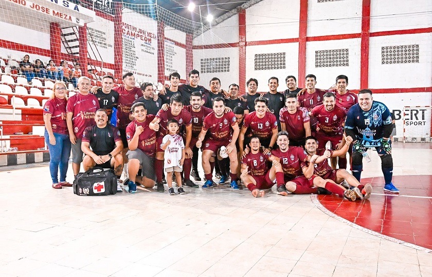 Selección de Ñemby. Foto: gentileza de la Federación Ñembyense de Fútbol de Salón.