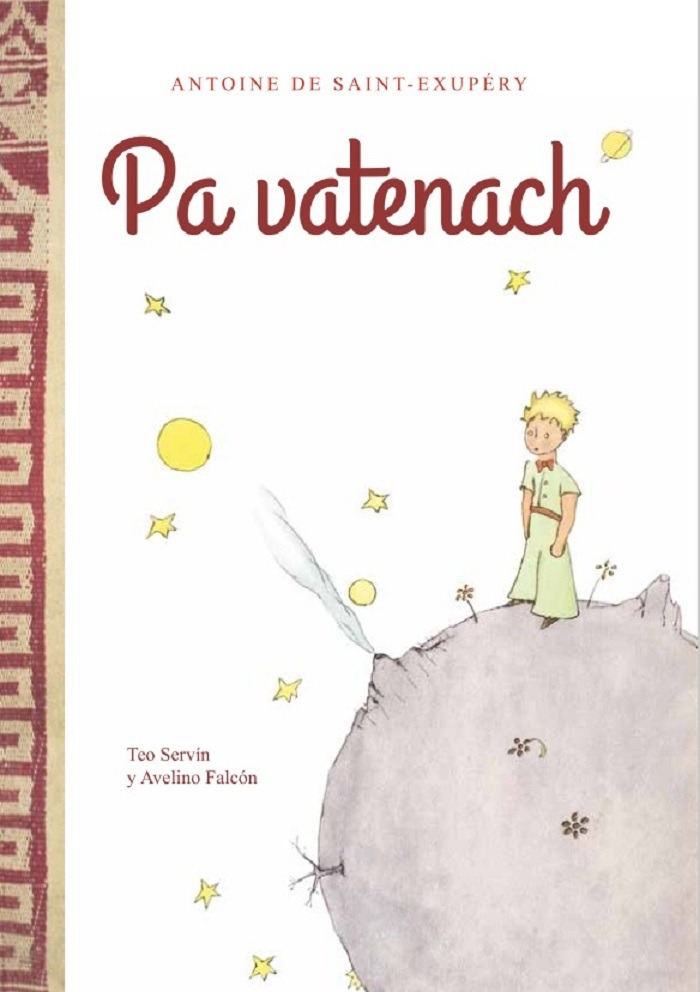 Portada de "El principito" traducido al nivaclé. Cortesía