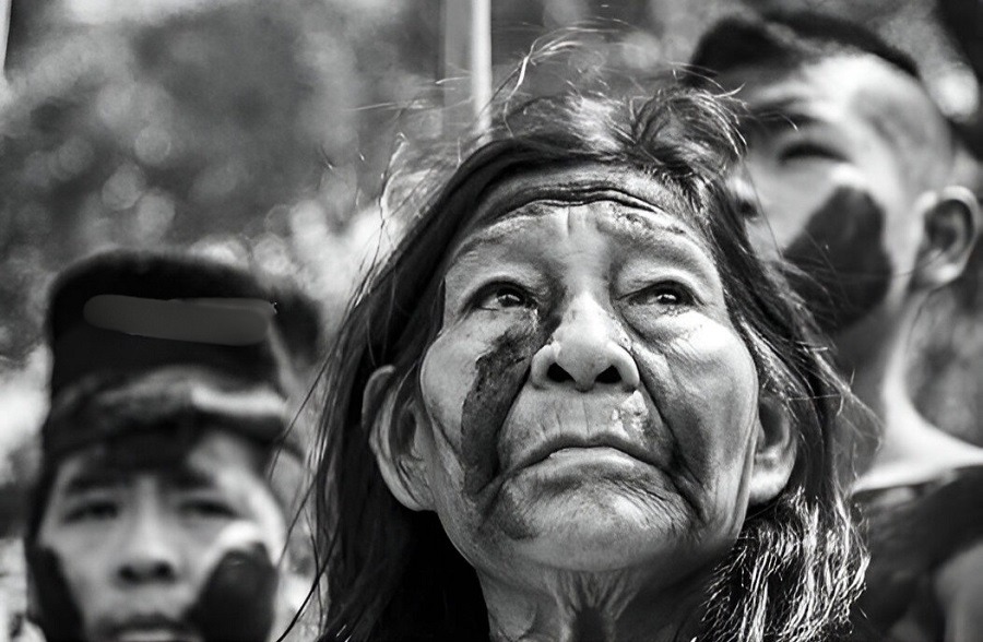 Mujer Aché. Cortesía