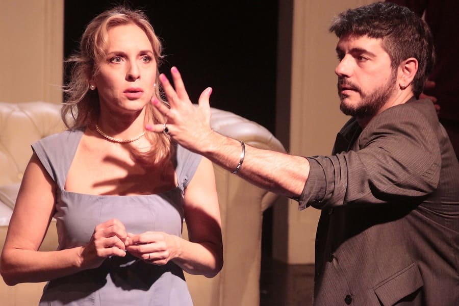 Obra teatral "Reverso", dirigida por Matías Feldman. Cortesía