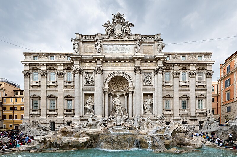 Fontana di Trevi. Foto: Wikipedia.