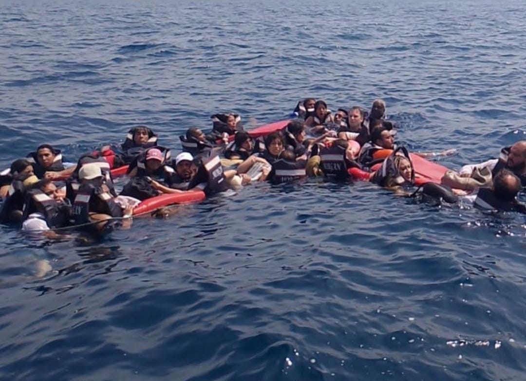 Los pasajeros estuvieron a la deriva por 3 horas. Foto: Instagram Kathia Del Puerto.