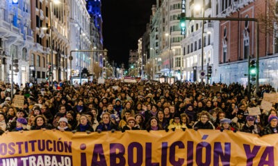 Manifestación 8M en España. Foto: Europa Press.