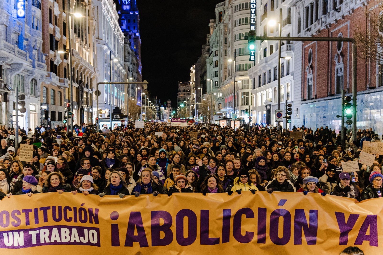 Manifestación 8M en España. Foto: Europa Press.