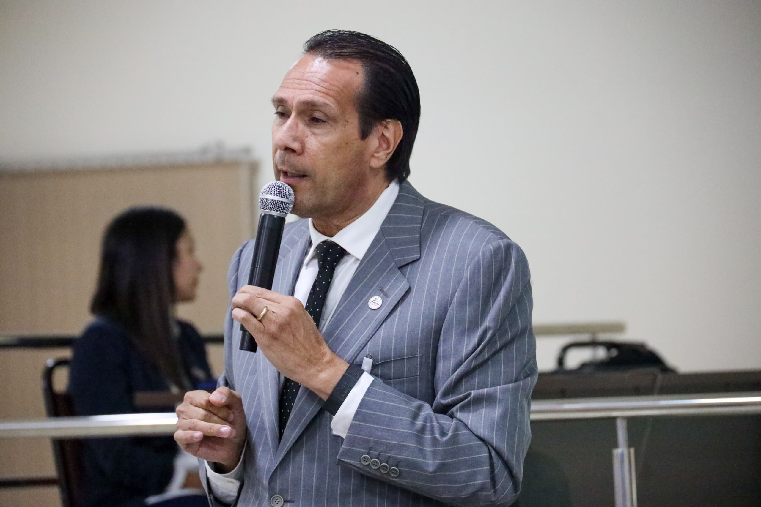 José Luis Rodríguez Tornaco, asesor de comunicación social de Itaipu. Foto: Gentileza.