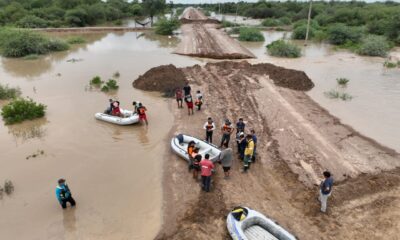 Crecidas del río Pilcomayo desplazaron a miles de ciudadanos. Foto: @infosalta24