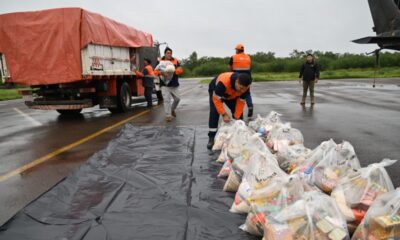 Envían asistencia a damnificados por las recientes inundaciones. Foto: Gentileza.