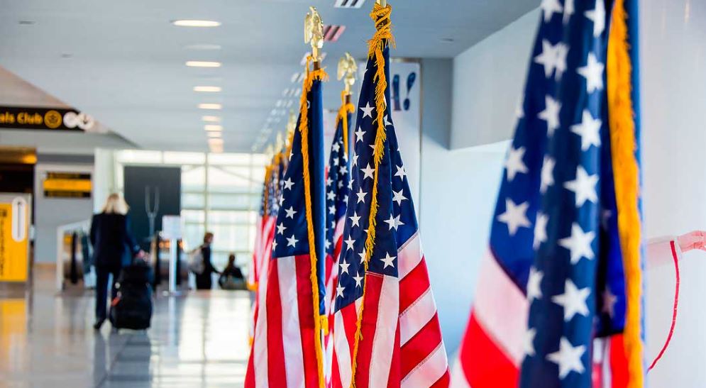 Aeropuerto de Estados Unidos. Foto: Imagen de referencia.