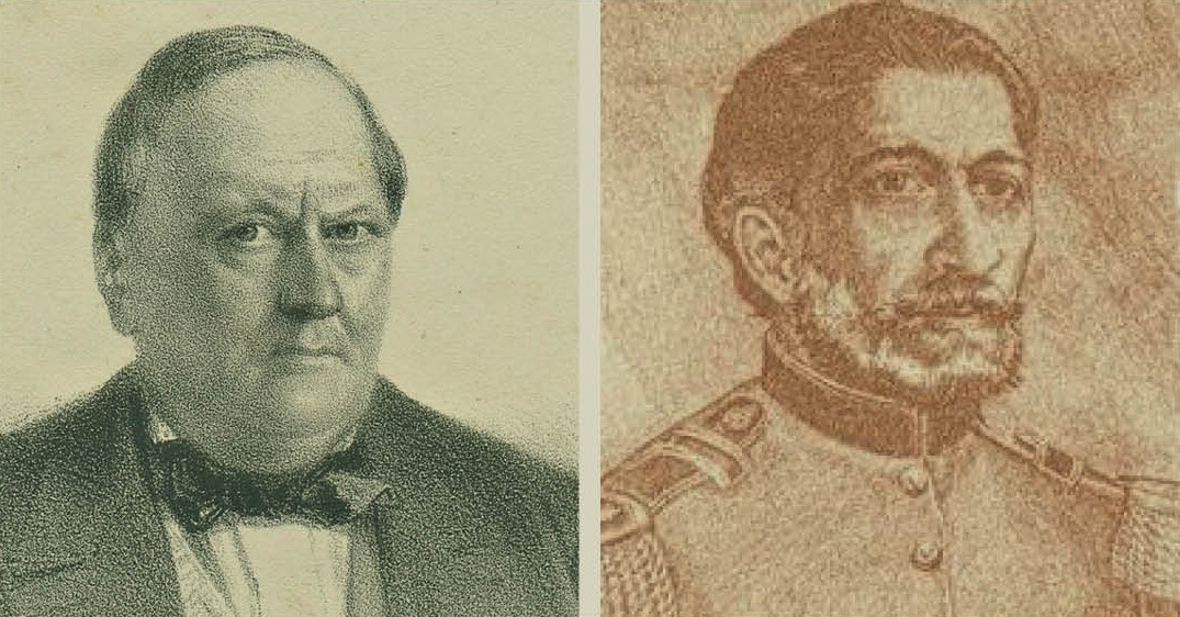 Carlos Antonio López y Mariano Roque Alonso. Cortesía 